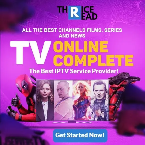 Thriceread best reliable iptv provider ad banner 1